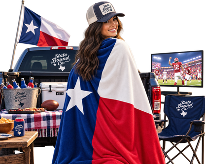 Texas Flag Blanket