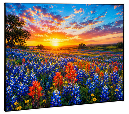 Wildflower Field Canvas Print