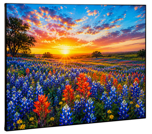 Wildflower Field Canvas Print
