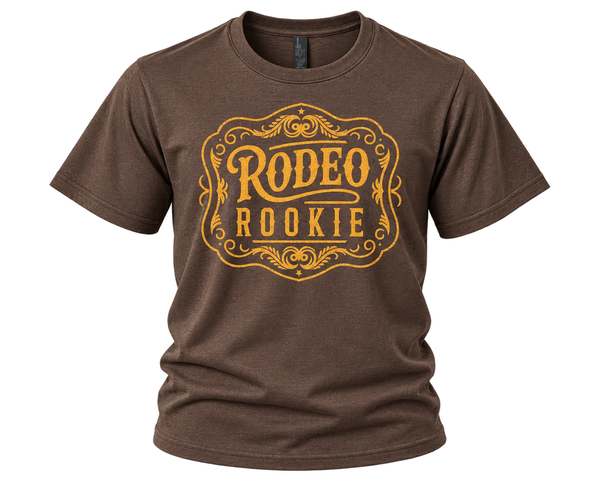 Rodeo Rookie Western Graphic T-Shirt