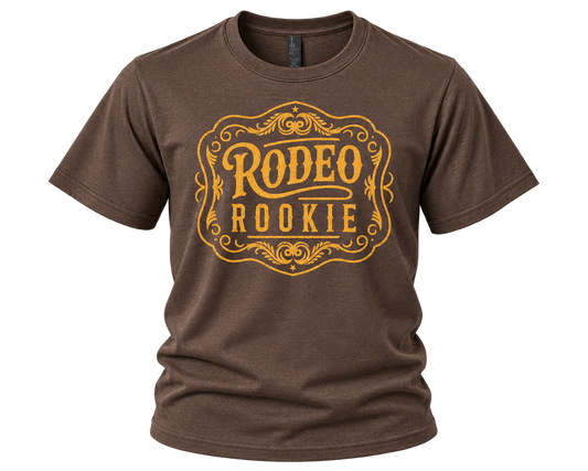 Rodeo Rookie Western Graphic T-Shirt
